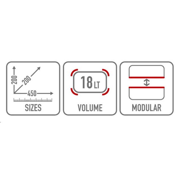 Túi module mở rộng chống nước Givi T520
