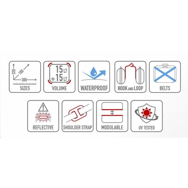 Túi treo gắn hông chống nước Givi GRT718