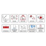 Túi treo gắn hông có ngàm khoá Givi ST609