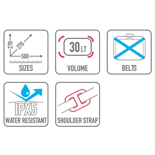 Túi yên sau chống nước Givi EA114