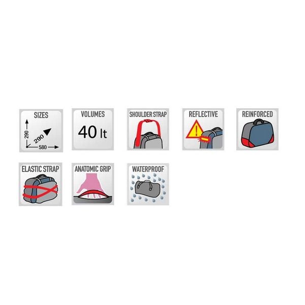 Túi yên sau chống nước Givi PCB01 40L