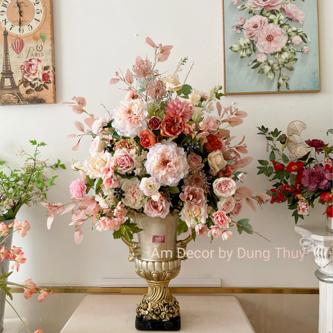  BÌNH HOA ÂU CỔ SHARMAINE 