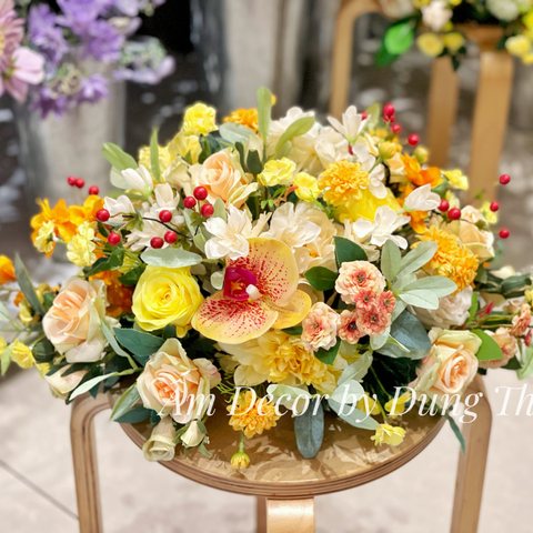  ZDẢI HOA BÀN HỌP BH012 