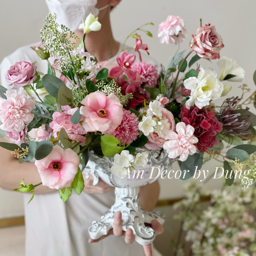 BÌNH HOA CỔ ĐIỂN SANDRA