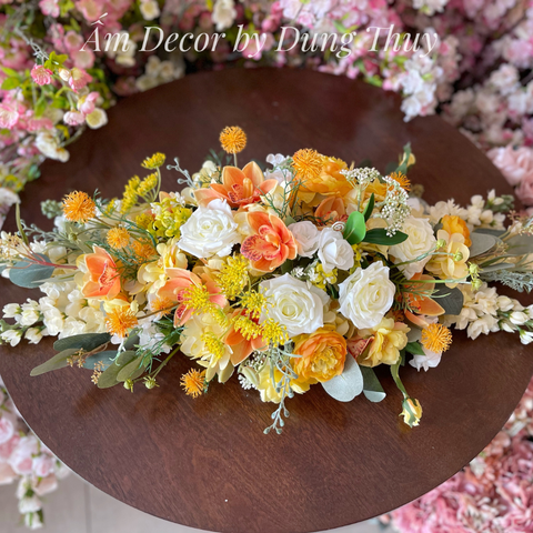  ZDẢI HOA BÀN HỌP BH018 