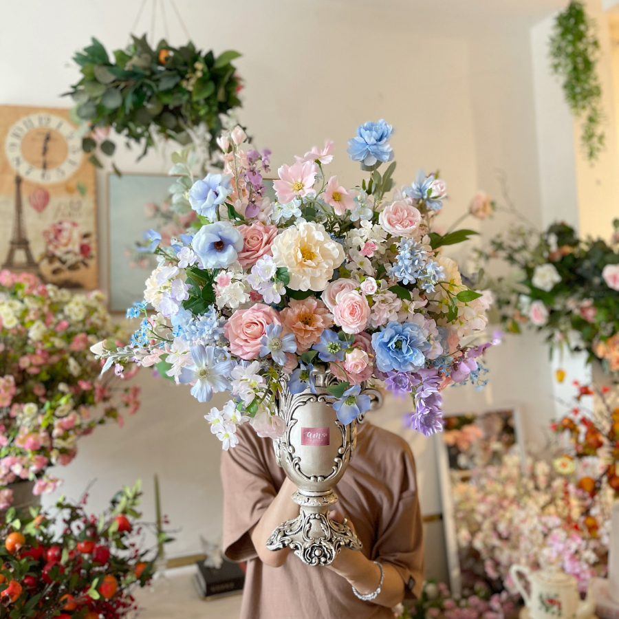 BÌNH HOA ÂU CỔ MALLORIE