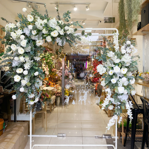  CỔNG HOA CƯỚI THEO YÊU CẦU 