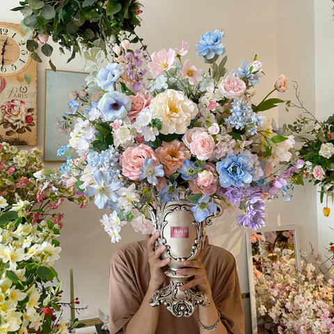  BÌNH HOA ÂU CỔ MALLORIE 