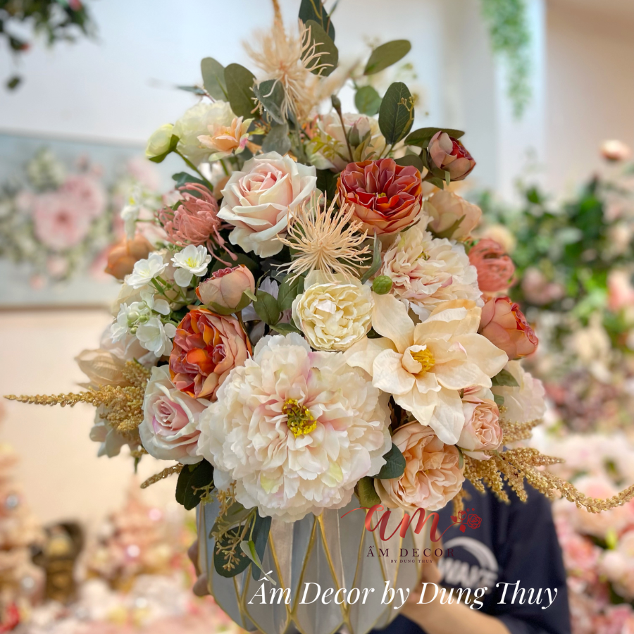 CHẬU HOA CỔ ĐIỂN SILVER