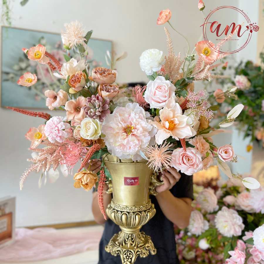 BÌNH HOA ÂU CỔ ELAINE