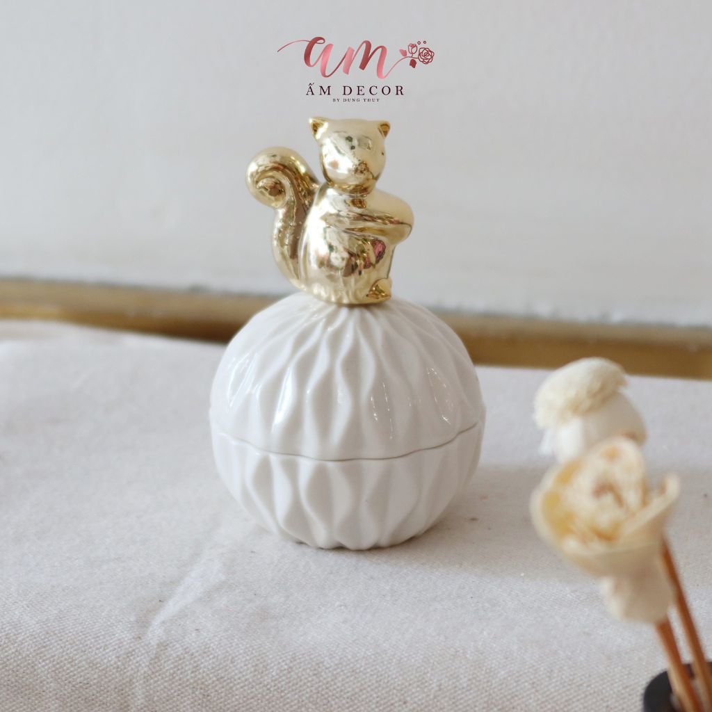 HỘP ĐỰNG TRANG SỨC CON SÓC