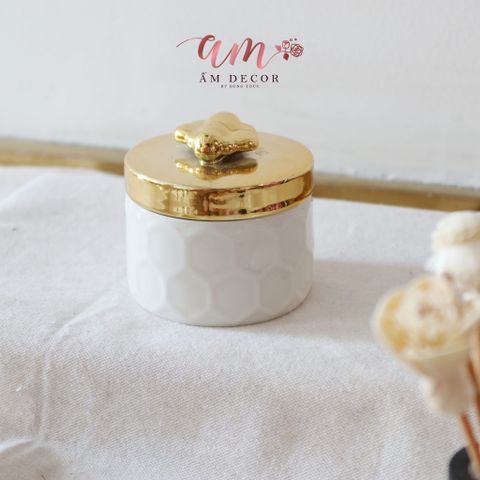  HỘP ĐỰNG TRANG SỨC ONG VÀNG 