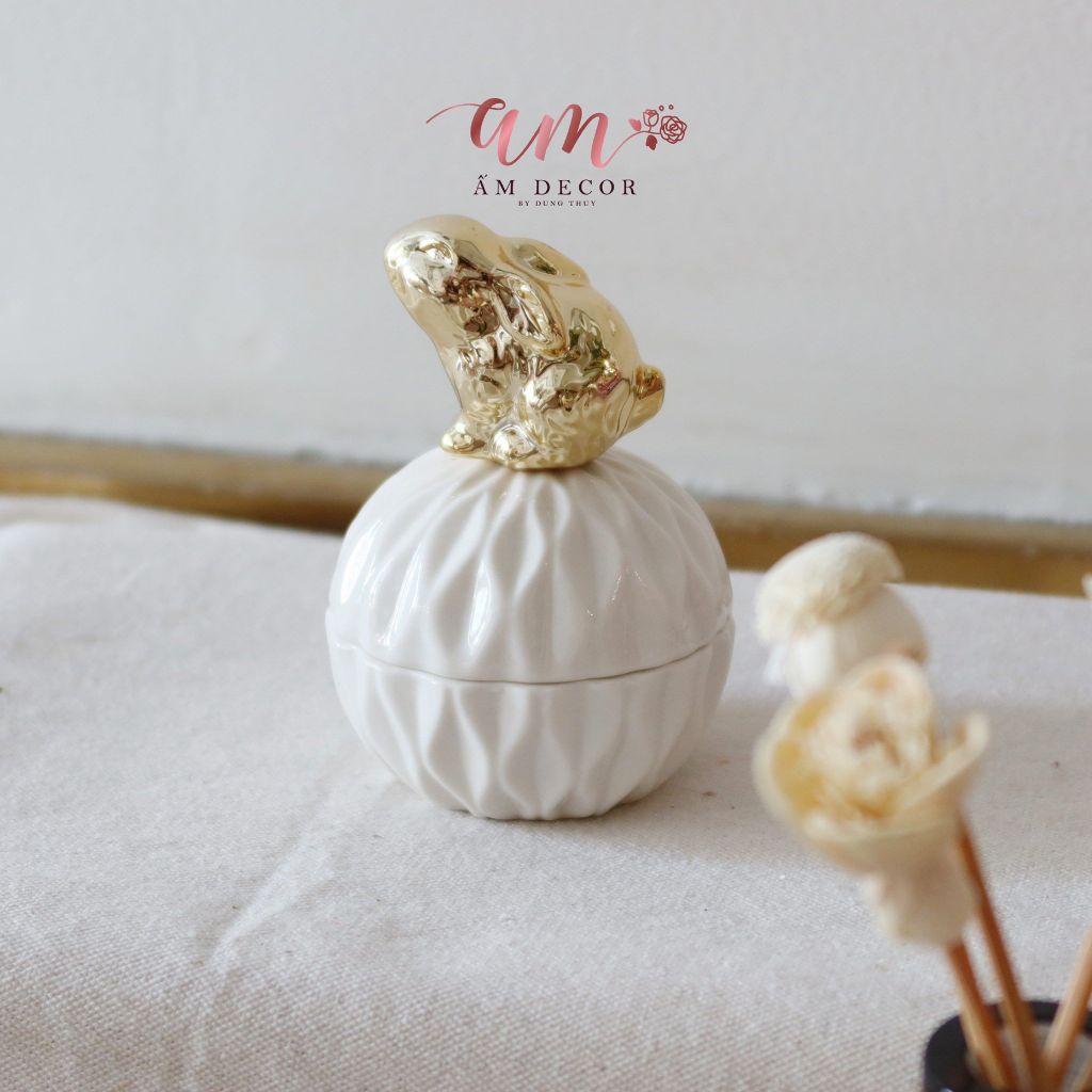 HỘP ĐỰNG TRANG SỨC THỎ NGỌC