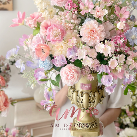  BÌNH HOA ÂU CỔ ĐIỂN FRAGILE PINK 