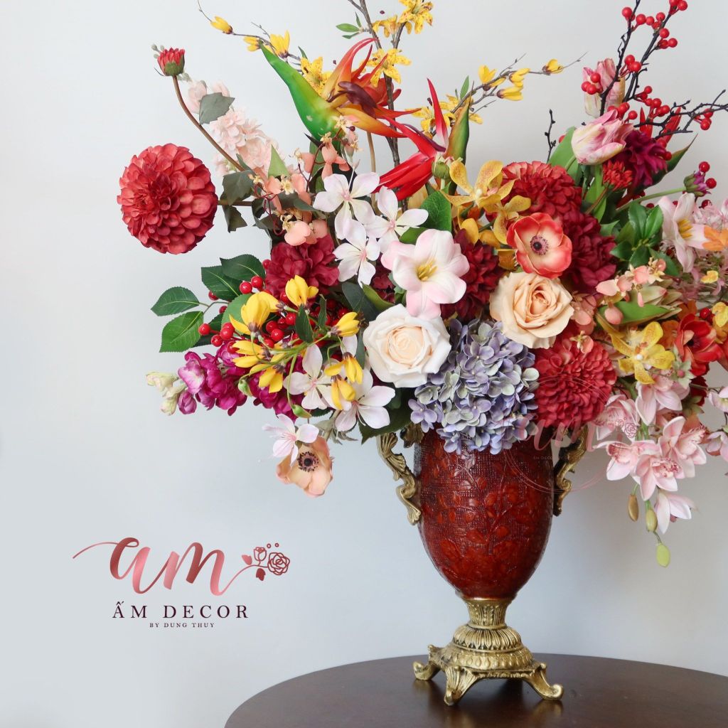 DỊCH VỤ THIẾT KẾ BÌNH HOA KIỂU ÂU
