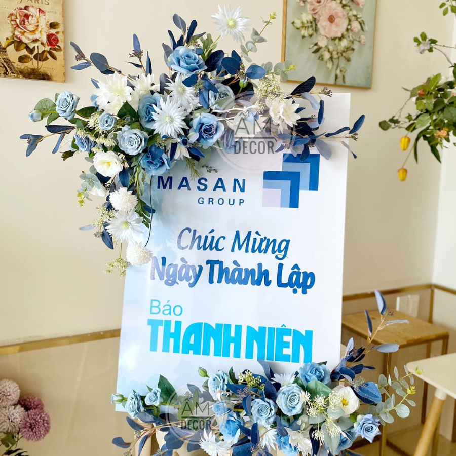 TRANG TRÍ BANNER HOA
