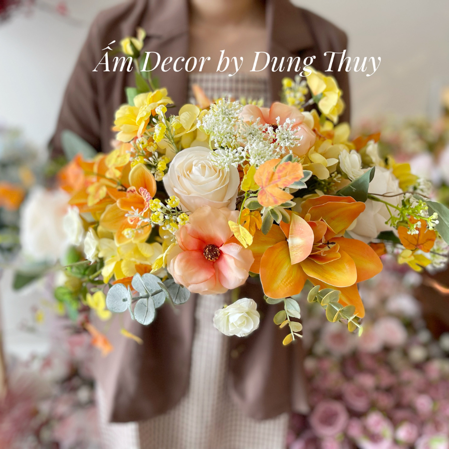 ZDẢI HOA BÀN HỌP BH010