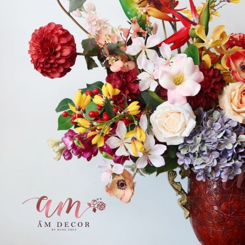  DỊCH VỤ THIẾT KẾ BÌNH HOA KIỂU ÂU 