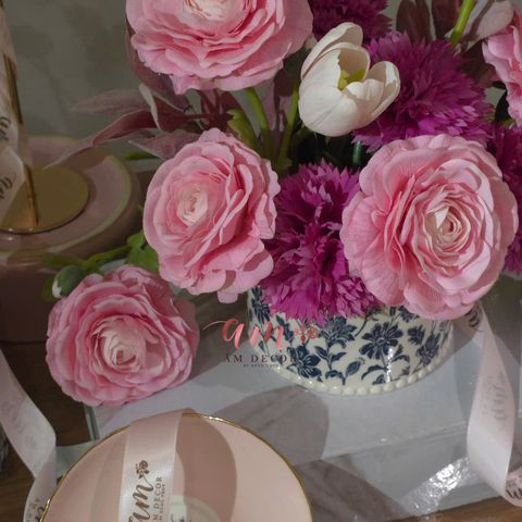  BÌNH HOA AVELYN CARNATION 