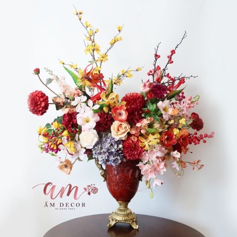  DỊCH VỤ THIẾT KẾ BÌNH HOA KIỂU ÂU 