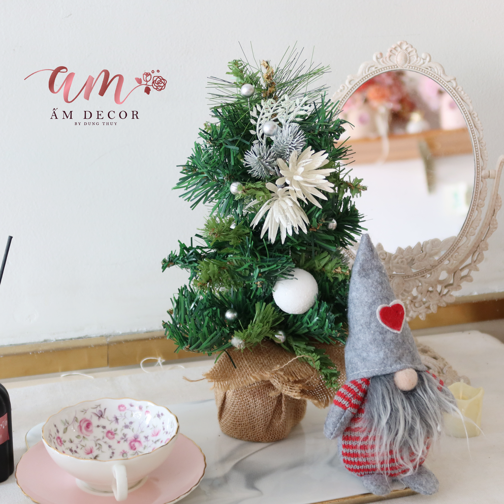 MINI SNOW FLORA CHRISTMAS TREE
