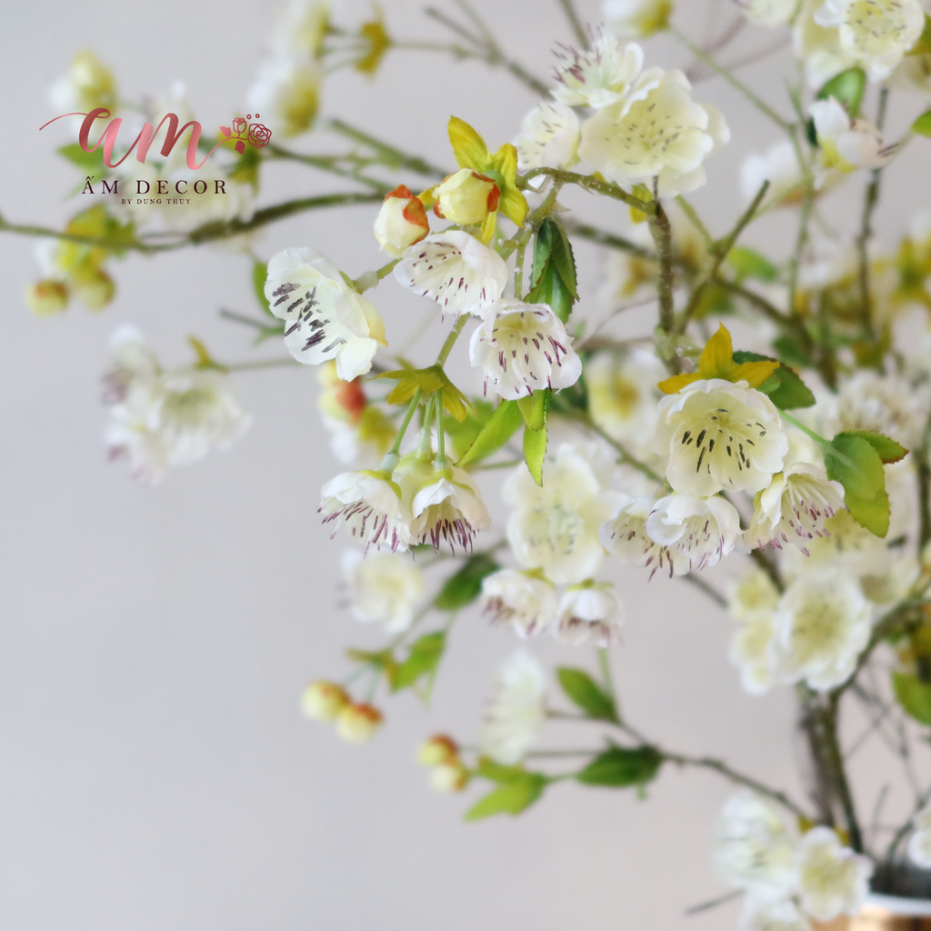 ZWHITE BLOSSOM ARTIFICIAL