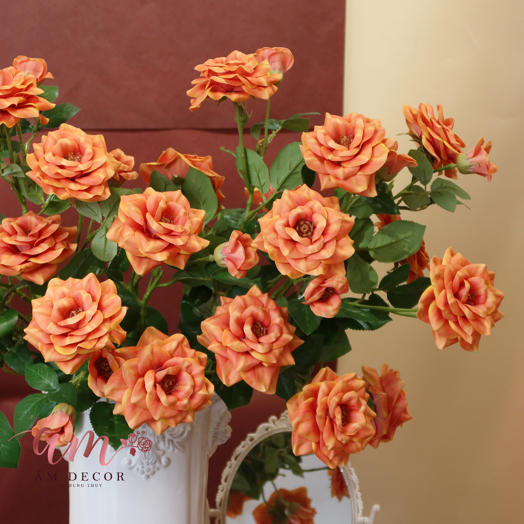 CLASSIC ORANGE ROSE ENGLAND ARRANGEMENT