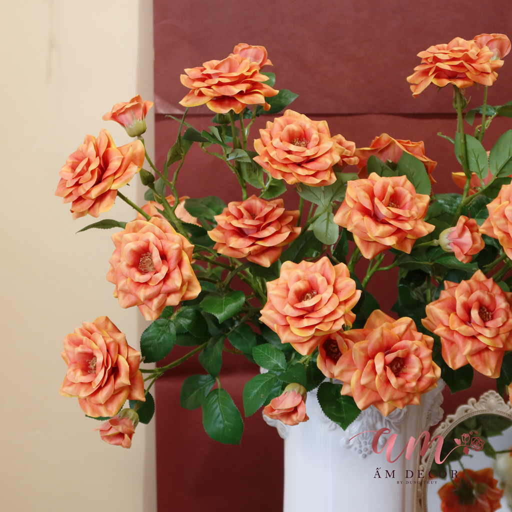 CLASSIC ORANGE ROSE ENGLAND ARRANGEMENT