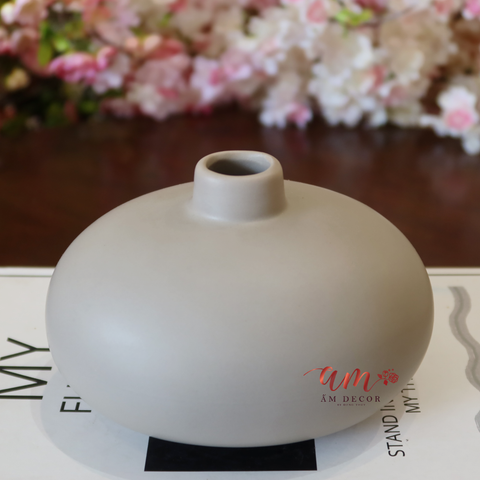  Lọ Gốm Bầu Dục 