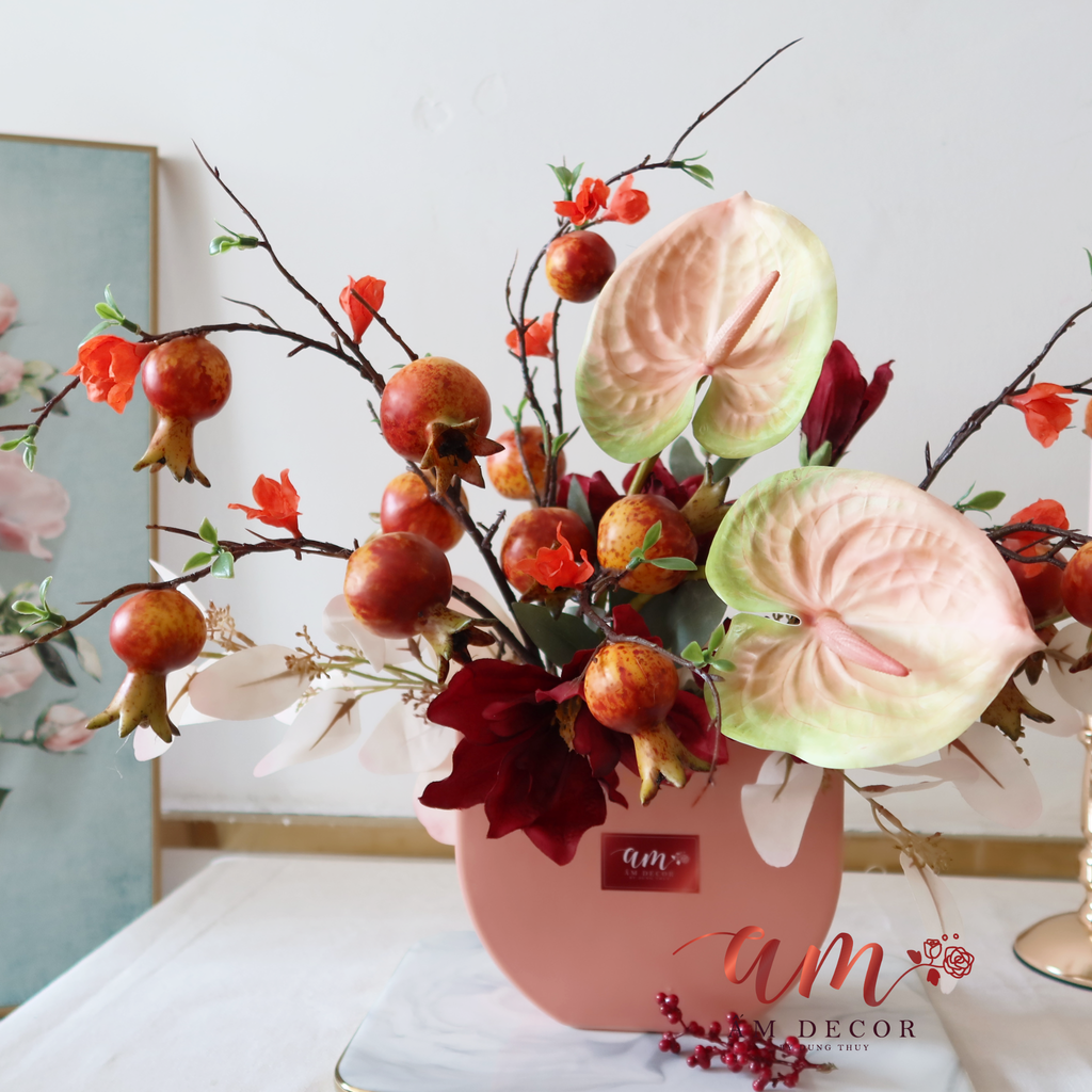 ZBÌNH HOA ĐỂ BÀN CỔ ĐIỂN HOÀI DIỄM