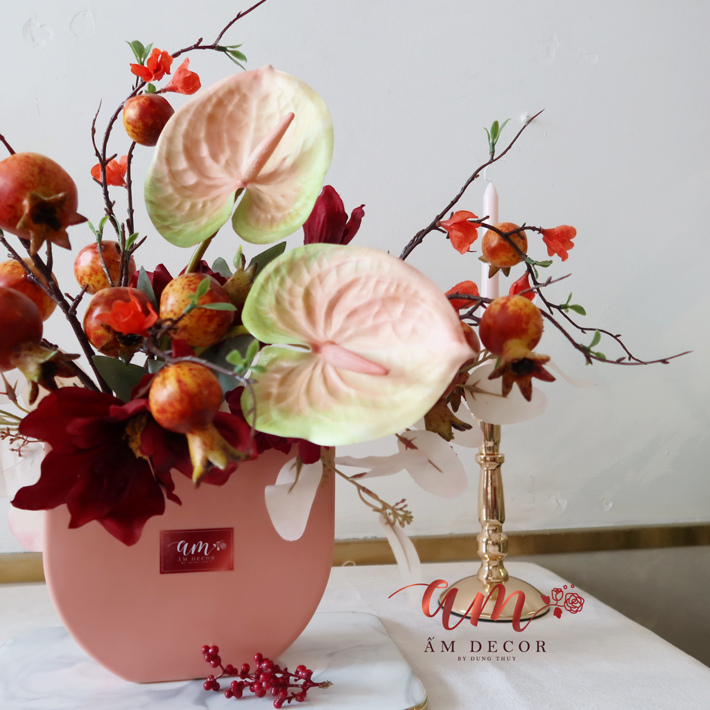 ZBÌNH HOA ĐỂ BÀN CỔ ĐIỂN HOÀI DIỄM