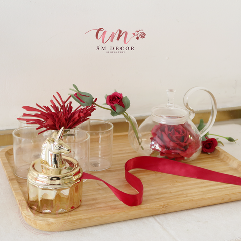  ROSE BREAKTEA GLASSES 