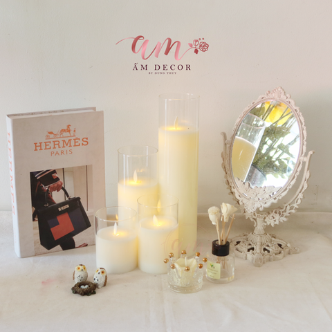  NẾN ĐIỆN TỬ THỦY TINH 