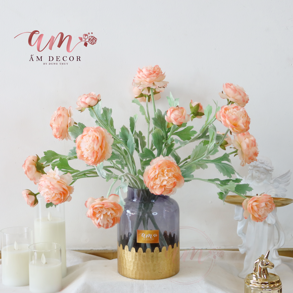 ZORANGE PUNCH PEONY GLASSES