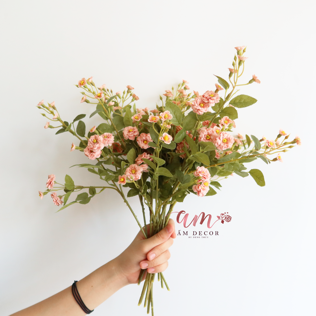 ZHOA NHÀI CÀNH NHỎ HỒNG NHẠT