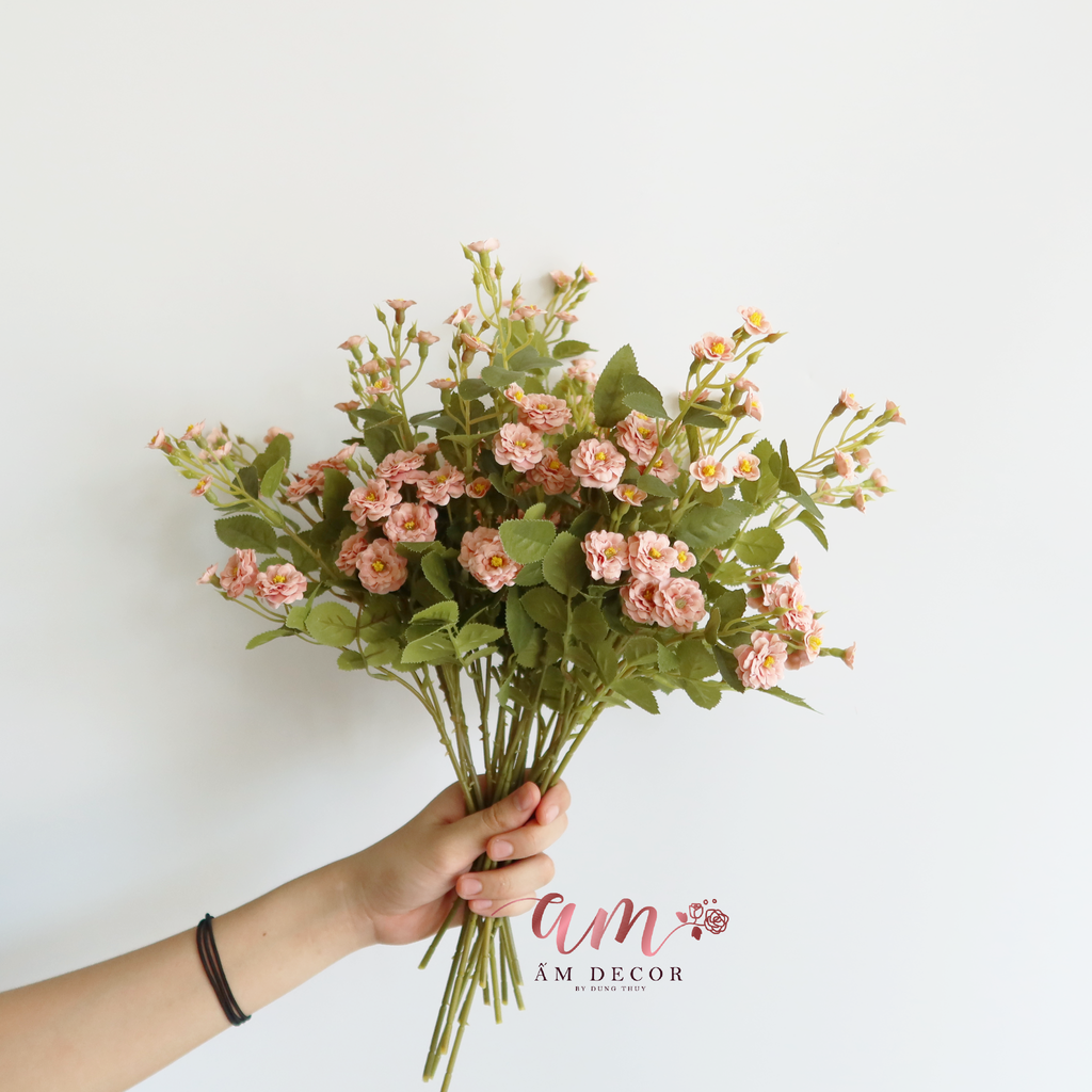 ZHOA NHÀI CÀNH NHỎ HỒNG NHẠT