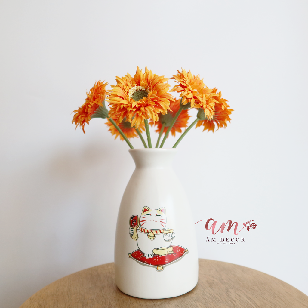 ĐỒNG TIỀN BÔNG NHỎ CAM