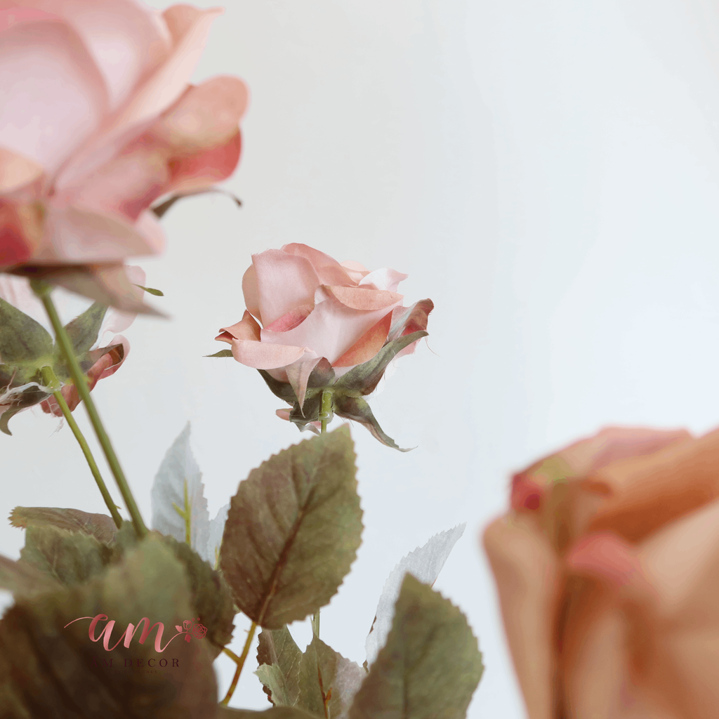 CHÙM HOA HỒNG CỔ ĐIỂN (Hồng)