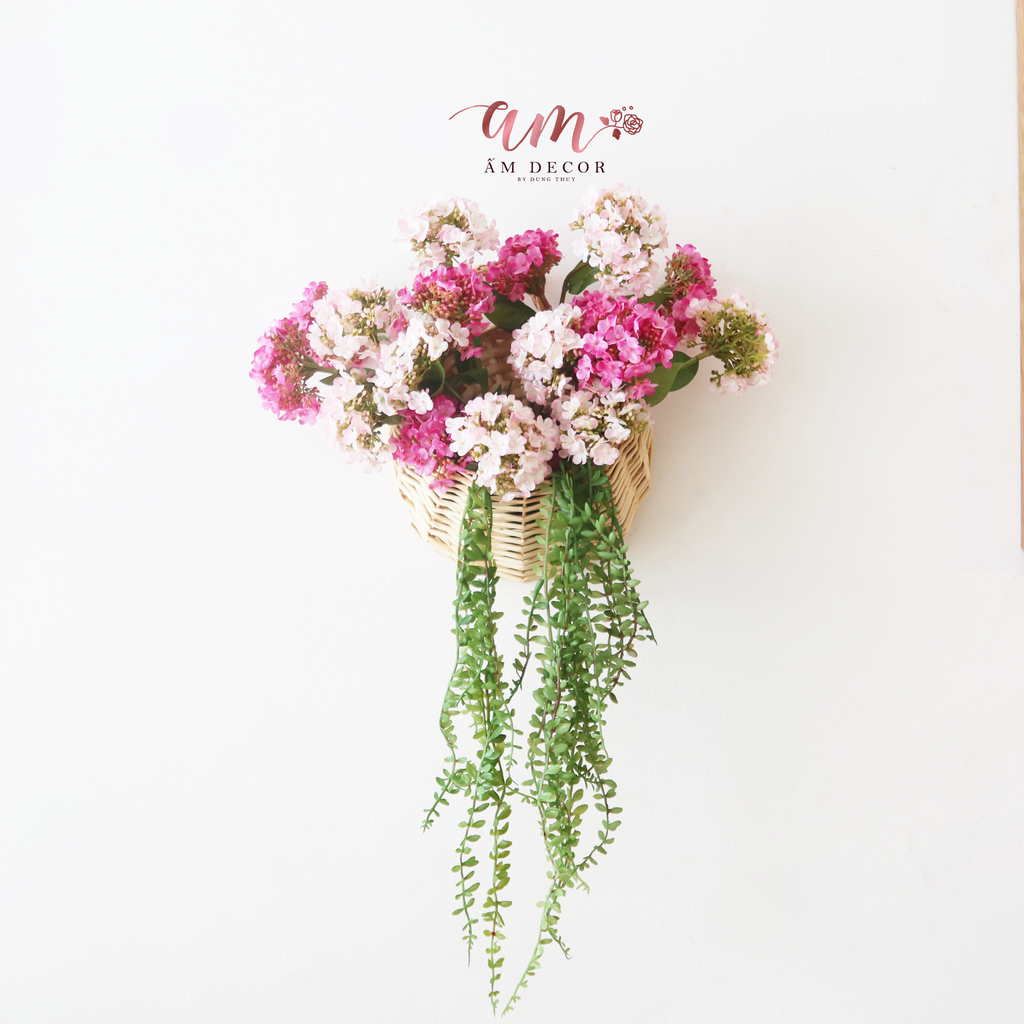ZGIỎ HOA TREO TƯỜNG HORTENSIA