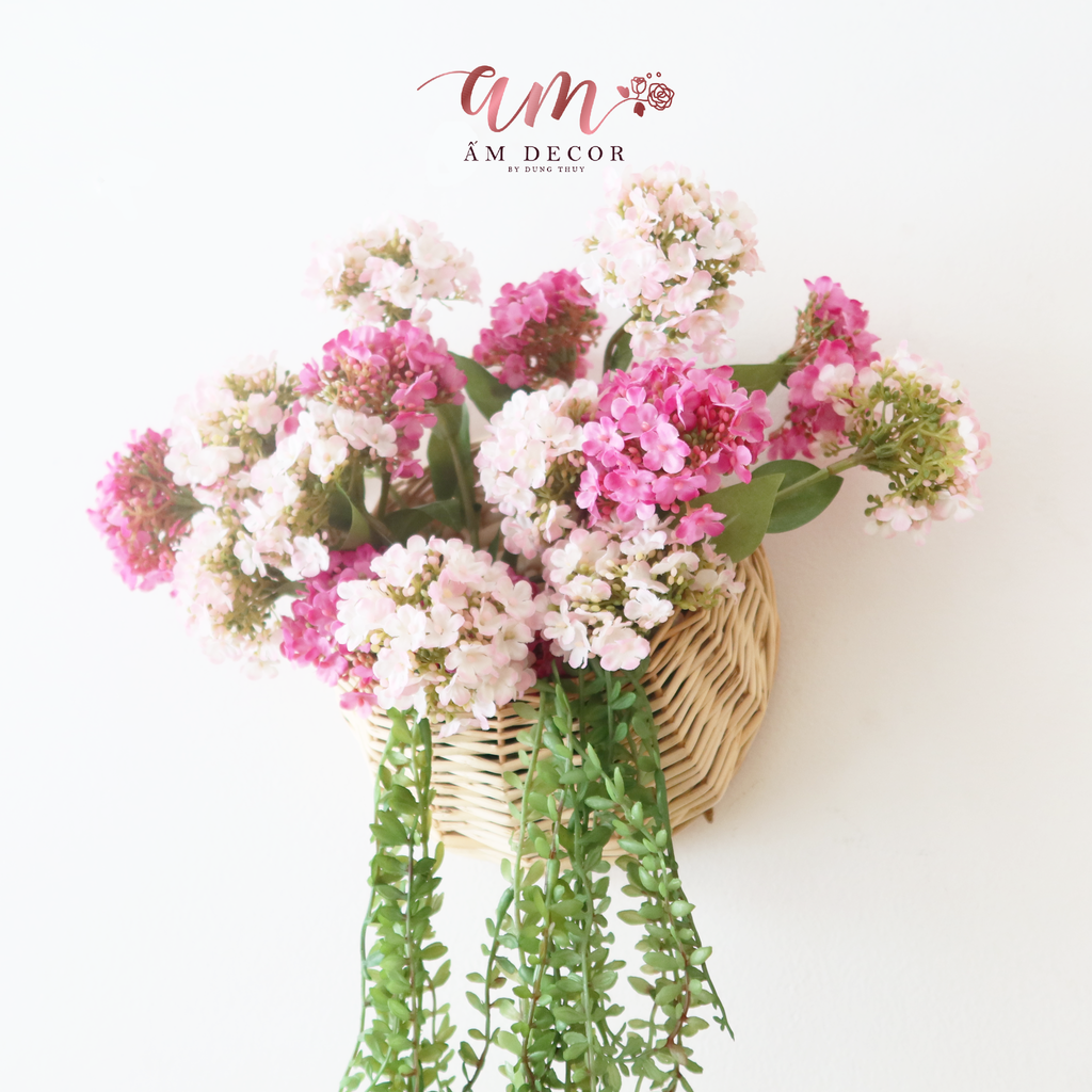 ZGIỎ HOA TREO TƯỜNG HORTENSIA
