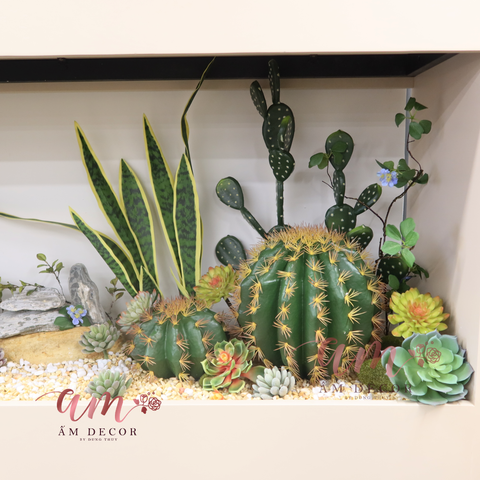  TIỂU CẢNH GREEN CACTUS 