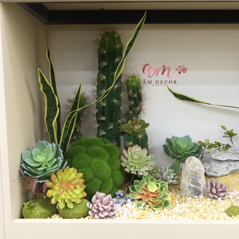  TIỂU CẢNH GREEN CACTUS 