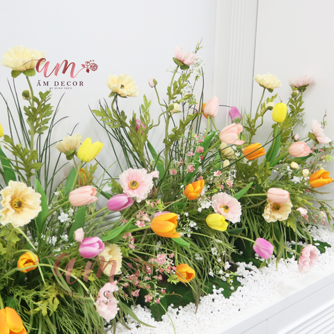  TIỂU CẢNH PAPAVER SOMNIFERUM 