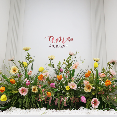  TIỂU CẢNH PAPAVER SOMNIFERUM 