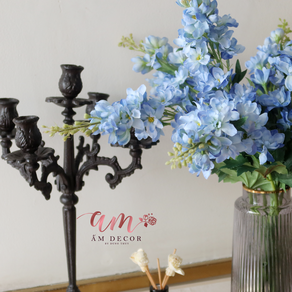 ZDELPHINIUM OCEAN GLASSIES VASE