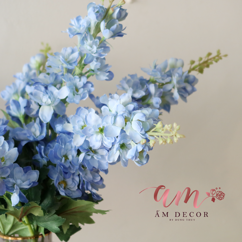 ZDELPHINIUM OCEAN GLASSIES VASE