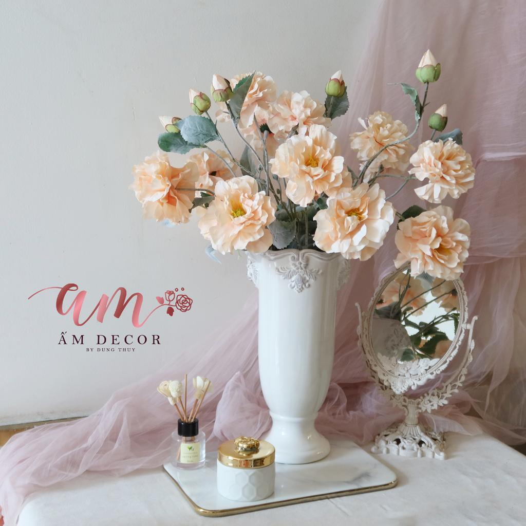 ZHIBISCUS FLORA ARTIFICIAL CLASSIC VASE