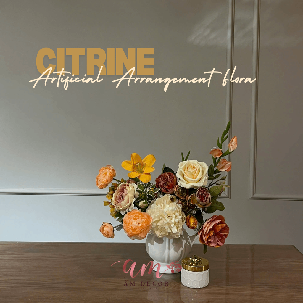 ZBÌNH HOA CITRINE ALFORA