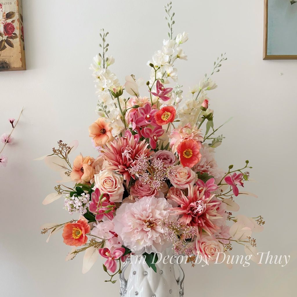 BÌNH HOA CỔ ĐIỂN GIBEL