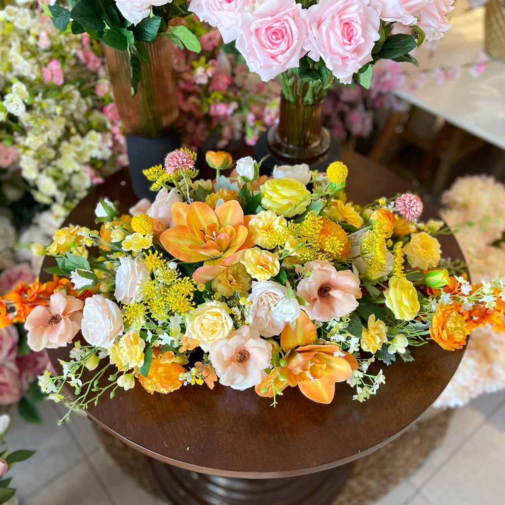 ZDẢI HOA BÀN HỌP BH022